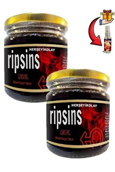 Adoil Ripsins Çoban Çökertenli Erkeklere Özel Güçlenme Destekleyici Ürün 240 gr x 2 ad + Lustra Masaj Yağı