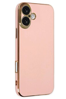 nerede bulurum iPhone 16 Kılıf Volet Silikon - Pembe