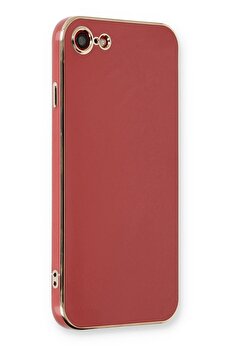 nerede bulurum iPhone 7 Kılıf Volet Silikon - Kırmızı