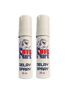 Adoi̇l Bi̇g Shark Del.ay Erkeklere Zamanlayıcı Yeni̇ Formülü Bakım Ve Masaj Sprayı 25 Cc X 2 Adet