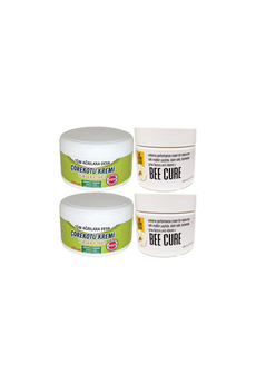 Ekince Çörek Otu Kremi Büyük XL Boy Krem 2x200 ml+ Bee Cure 2x150 ml Krem