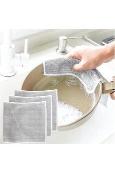 STOREMAX GÇAVM Bulaşık Bezi (5 ADET Çoklu Paket) Çizdirmez Bulaşık Teli,Çok Amaçlı Ovalama Bezi (5