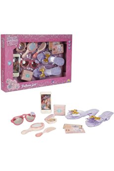 STOREMAX aclyashop Pretty Pinky Kokoş Terlik Gözlük Tarak Set - NewDesing 1058548