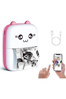 STOREMAX aclyashop Yazıcı Mini Pembe, Yazıcı Oyuncak 1058548