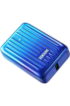 STOREMAX lvnshop Supermini 10,000 mAh USB-C Powerbank 18 W Power Delivery, süper küçük harici pil, hızlı şarj