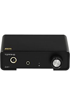 STOREMAX snShop Audio DX1 AK4493S Desktop DAC ve Headphone Amplifier, Black, DAC ve Kulaklık Amplifikatörü