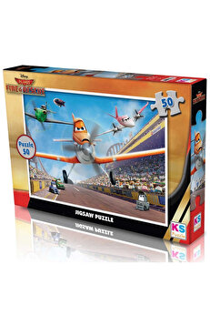 TE DÜKKAN KS Games Planes 50 Parça Puzzle