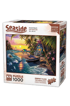 gizmurstore KS Games Sunset Beach Puzzle 1000 Parça 20798