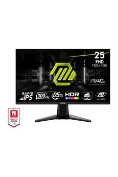 MSI MAG 255XF 24.5 1920x1080 300Hz 0.5ms Adaptive Sync Flat IPS Gaming Monitör