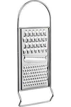 STOREMAX lvnshop Amaçlı Paslanmaz Çelik Mutfak Rendesi, 30x11 cm, Peynir ve Sebze Doğrama İçin, Keskin Bıçakl