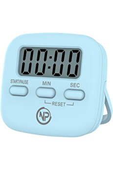 STOREMAX aclyashop NPT05M Mutfak,Ders,Yemek için 99:59dk Alarm Kronometre,Pomodoro Öğrenci Motivasyon Saati