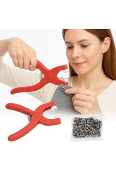 Go İthalat Plasti̇k Çıt Çıt Pensi̇–Kıyafet, Bebek Önlüğü, Gömlek Ve Teksti̇l Ürünleri̇ İçi̇n Çıtçıt Takma Aleti̇ (52