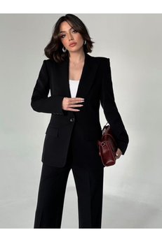 Vuntal BUTİK Blazer Takım Elbise Tek Düğme Ceket Pantolon