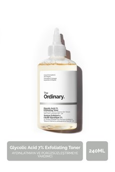 The Ordinary Glycolic Acid 7% Exfoliating Toner - Aydınlatmaya ve Pürüzsüzleştirmeye Yardımcı Tonik 240ml