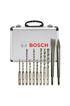 Bosch SDS-Plus 11'li Alüminyum Çantalı Uç ve Keski Seti 2608578765