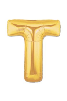 TRENDMEN Altın & Gümüş Harf ve Rakam Folyo Balon Parti Süsleri (40 cm)