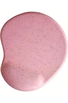 STOREMAX modashine Oval Bilek Destekli Kum Desen Tip Kaymaz Taban Optik Bilgisayar Mouse Pad Maus Pad 17,5x21