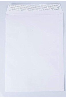 STOREMAX modashine Torba Zarf f26X35Beyaz, 110 gr, Silikonlu, 25'li modascope 1014773