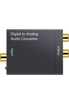 STOREMAX Analog Ses Dönüştürücü,Toslink, Optik çıkış to Rca çevirme DAC SPDIF Koaksiyel Optik Dönüştürme L/R