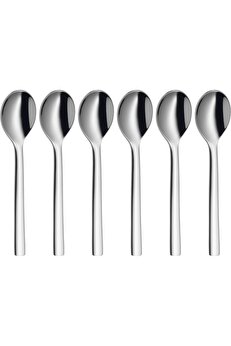 STOREMAX Nuova Çelik 6'lı Gümüş Espresso Kaşığı 1014773
