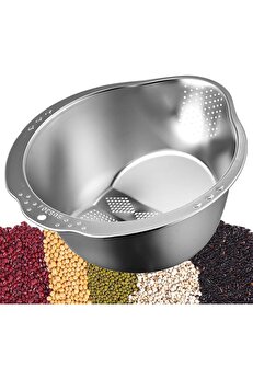 STOREMAX modashine Çok Amaçlı Pirinç Meyve Makarna Süzgeci Paslanmaz 304 Çelik modascope 1014773