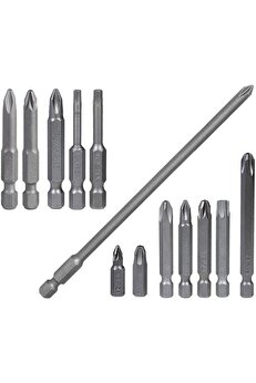 STOREMAX 13 PARÇA SET - Matkap Uç Vidalama Ucu Düz Yıldız Torx Uç 1014773