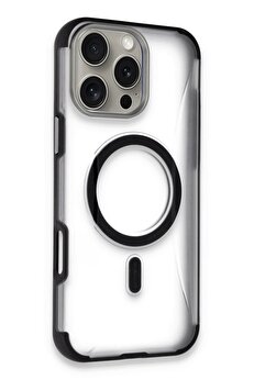 Fırsatkoli̇k İphone 14 Pro Max Hi̇lton Magsafe Kapak - Si̇yah-(5796)