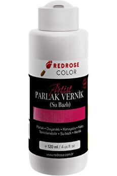 STOREMAX modashine Rose Akrilik Su Bazlı Parlak Vernik 120 ml modascope 1014773