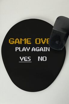 STOREMAX modashine Gamer Sevgiliye Hediye Game Over Tasarımlı Mouse Altlığı Mouse Pad Mousepad modascope 1014