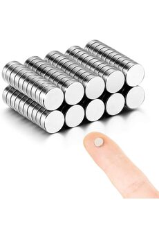 STOREMAX pltnstoreshop 100 Adet Çap 6mm X Kalınlık 1mm Yuvarlak Süper Güçlü Neodyum Mıknatıs pltnstoreshop 11