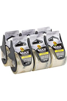 STOREMAX elizzashop Max Strength paket bandı, dağıtıcılı, şeffaf, 6 adet, 4,8 cm x 22 m, 284983 elizzashop 11