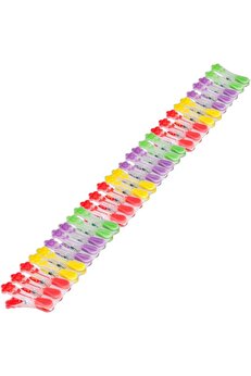 STOREMAX Desenli Silikon Mandal, Şeffaf, 30 Adet 1014773