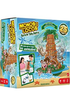 STOREMAX Games Tumblin' Monkeys 25. Yıl Özel Kutu Oyunu Çocuklara ve aile ile arkadaşlarla geçen akşamla