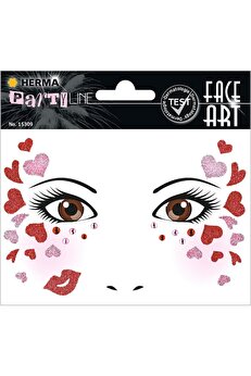 STOREMAX modashine Face Art Yuz Susleme Etiketi Ask modascope 1014773