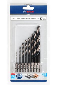 STOREMAX Accessories 2608577139 matkap seti dahil '''' Control HSS 8 adet, 0 W, 0 V 1014