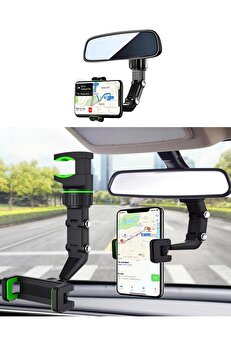 STOREMAX Dikiz Aynası, Koltuk Arkası, Çalışma Masası Telefon Tutucu,,,,, Uyumludur, 360 Dönebilen Çok Fonksiy
