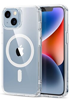 STOREMAX 15 için Özellikli Çok Şık Şeffaf Kılıf Kablosuz Şarj özellikli 1014773