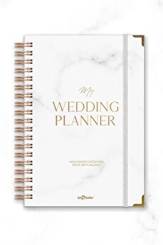 STOREMAX modashine Düğün Planlayıcısı Köşeli Ajanda Wedding modascope 1014773