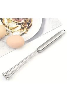 STOREMAX elizzashop Nesil Ayarlanabilir Paslanmaz Çelik Metal Boncuk Top Uçlu Yumurta Çırpıcı Sos Karıştırıcı