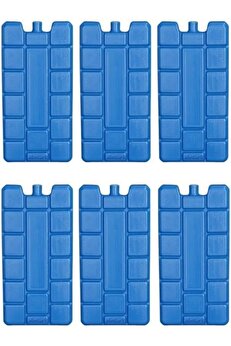 STOREMAX Aküsü Extra Soğutma Özellikli Sıvılı 400 ml Kaset Termos Buz Aküsü 60 Saat Koruma 6 ADET 1175713