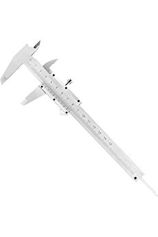 STOREMAX Home Analog Kumpas – 150 mm Karbon Çelik Gövde, 0.02 mm Hassasiyetli Ölçüm Aleti, İç-Dış-Derinlik-St