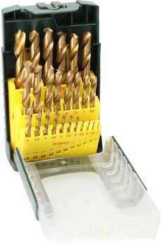 STOREMAX pltnstoreshop DIY 25 parça metal matkap-Seti HSS TiN Titanyum pltnstoreshop 1175735