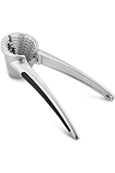 STOREMAX modashine Profesyonel Ceviz Kıracağı, 18 cm Paslanmaz Çelik, Ergonomik Saplı, Yaylı Mekanizmalı, Fın