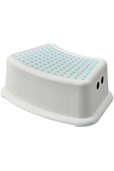 STOREMAX FÖRSIKTIG çocuk basamağı, beyaz-turkuaz, 37x13 cm 1014773