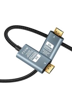 STOREMAX HDMI to HDMI Kablo, 8K 60Hz 200cm Yüksek Hızlı, HDMI Kablo 2 Metre Kablo Uzunluğu VRR TV/PS5/PS4/ Xb