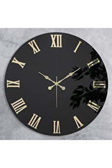 STOREMAX 46 cm Gerçek Ayna Pleksi Rakam Dekoratif Duvar Saati 1014773