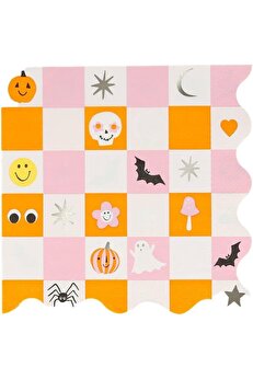 STOREMAX modashine - Groovy Halloween Large - Bayramı Karakterli Peçeteler (L) (16'lı) modascope 1014773