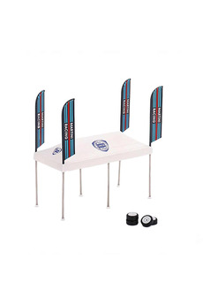 Toptan Bulurum Mini GT 164 Martini Racing Paddock Servis Çadırı Seti