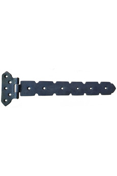 Toptan Bulurum Antika Tarz Dekoratif Pirinç Kuyruklu Lama Menteşe 103x380 mm, Oksit