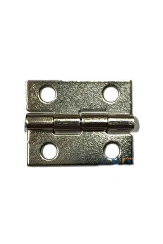 Toptan Bulurum Tavla Menteşesi No3/4 20mm, Nikel, 1 Adet
